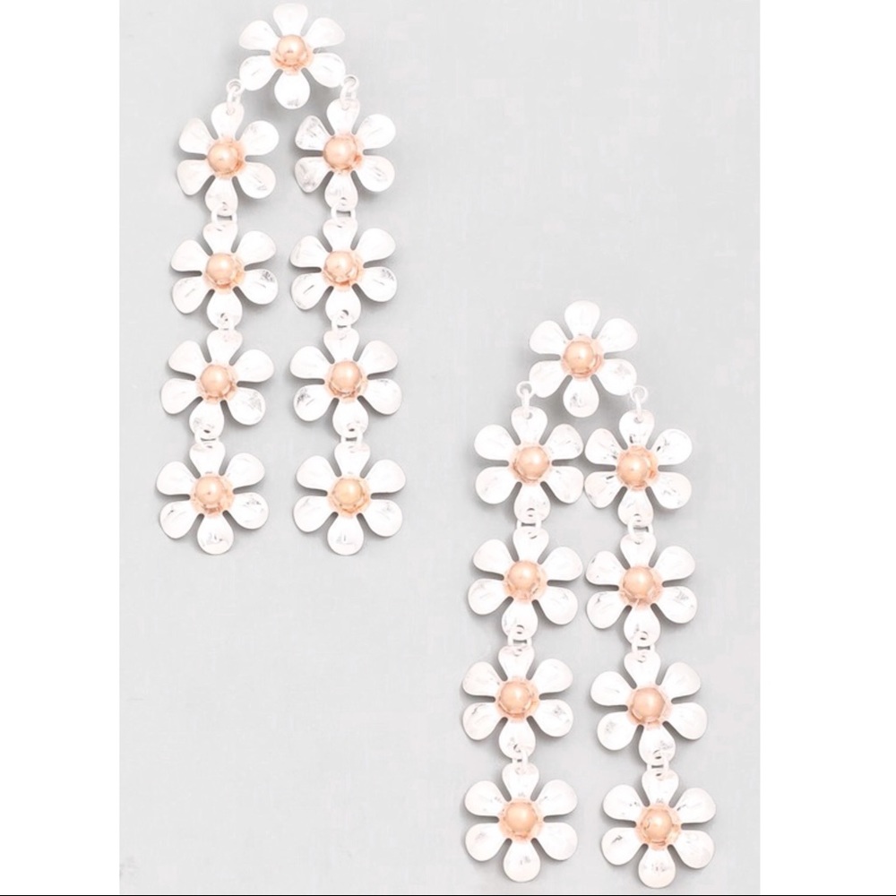 Floral Drop Earrings
